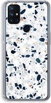 CaseCompany® - OnePlus Nord N10 5G hoesje - Terrazzo N°1 - Soft Case / Cover - Bescherming aan alle Kanten - Zijkanten Transparant - Bescherming Over de Schermrand - Back Cover