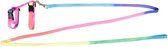 Karlie konijnentuig met lijn regenboog