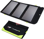PrettyGoods® Opvouwbaar Zonnepaneel - Mobiel Zonnepaneel - Draagbare Oplader - Solar Powerbank - Kamperen