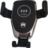 Support de téléphone de voiture avec chargeur sans fil - Supports pour voiture - Chargeur de téléphone - Accessoires de vêtements pour bébé de voiture - Recharge sans fil