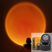 Shutterlight® Sunset lamp - Zonsondergang Projectorlamp - Zwart - USB - Fotografie - Tiktok - Mood lamp - Decoratieve verlichting - Sfeerverlichting