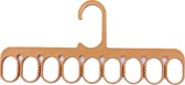 2x functionele Kledinghaak - klerenhanger - Kleding hangers - donkerroze