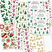 Kerstmis Stickers | Heel veel Kerststickers | Feestdagen Stickers, Knutselstickers, Scrapbooking, Hobbystickers | Glitterstickers Kerst, Kerstbomen Stickers, Sterrenstickers, Kerst