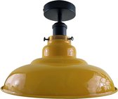 Moderne Vintage Industriële Inbouw Plafondlamp Metalen Vorm Schaduw Binnenverlichting Fitting Voor Slaapkamer, Keuken, Woonkamer en Eetkamer