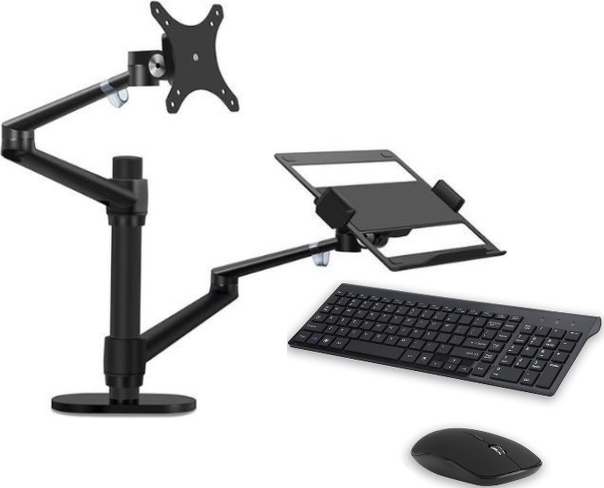 Living Needs Monitor arm - Laptop standaard - Muis en Toetsenbord.