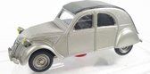 Citroën 2CV 1948 (Closed) (Zilver) (9cm) 1:43 Vitesse - Modelauto - Schaalmodel - Miniatuur auto