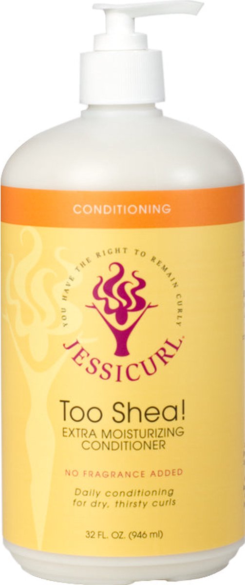 JessiCurl Too Shea Moisturizing Conditioner - No Fragrance - 946ml