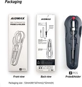 AidMax / EasyBBQ bluetooth vleesthermometer sondes - 2 stuks - Dit zijn alleen de losse Sondes/Probes - Geschikt voor EasyBBQ en Aidmax thermometers
