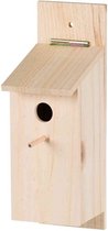 Trixie nestkast bouwpakket hout 15x12x36 cm gat 2,8 cm