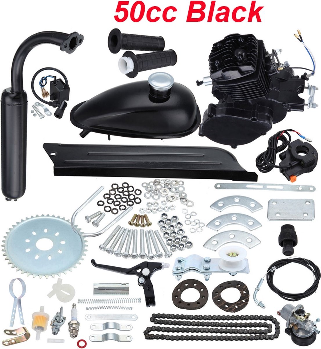 50cc Motor - Inclusief Niet-beschikbare Items