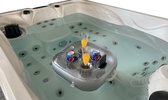 Luxe Spa Bar - 6 Gaten - Ideaal voor in de spa, bubbelbad of hottub - Jacuzzi accessoires - Jacuzzi Drankhouder