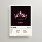 BLACKPINK Poster - The Album Album Cover Poster - BLACKPINK LP - A3 - BLACKPINK Merch - KPop Posters - Muziek