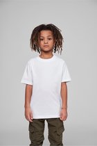 T-shirt wit katoen kids - Build Your Brand - 158/164
