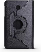 DrPhone SCS1 PU lederen 360 graden Roterende Case – Geschikt voor Galaxy Tab A 10,5 Inch 2018 (SM-T590 /T595/T597) - Standaard Cover - Zwart