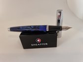 Sheaffer Vulpen 300 Chroom blauw