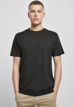 T-shirt - Build Your Brand - zwart - biologisch katoen - Maat M