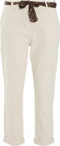 Cassis Dames Broek met een sjaaltje als riem - Sportbroek - Maat 38