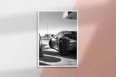 Poster Lambo x USA  - 50x70cm - Premium Museumkwaliteit - Uit Eigen Studio HYPED.®