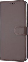 Bruin hoesje Samsung Galaxy A60 - Book Case - Pasjeshouder - Magneetsluiting (A606F)