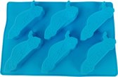 Siliconen bakvorm raceauto's - Blauw - Siliconen - 17 x 3 x 25 cm - Bakken - Koken - Keuken - Eten - Bakvorm