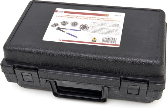 202 Delig Slangenklem Assortiment Inclusief Slangenklem Tang Voor 1-Oor Slangklemmen — afbeelding 4