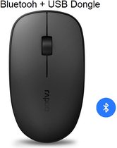 Rapoo M200G muis - Multi- mode Wireless Mouse - muis draadloos - Bluetooth muis - USB dongle - Muis