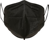 Virshields mondkapje FFP2 - 5 laags- zwart - 10 Pack