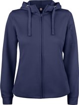 Clique Basic Active Hoody Full Zip Ladies dark navy xxl