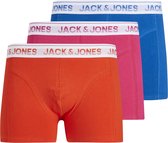 JACK & JONES  JACFLUORESCENT TRUNKS 3-PACK Heren Onderbroek  - Maat M