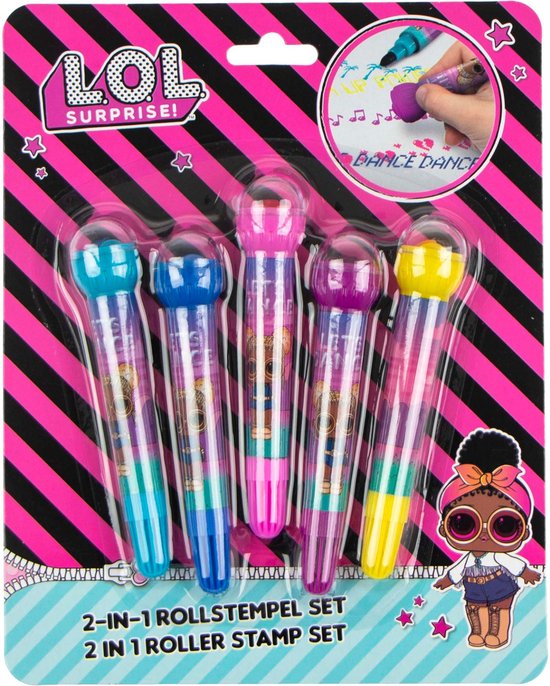 Foto: Lol surprise 2 in 1 roller stempel set