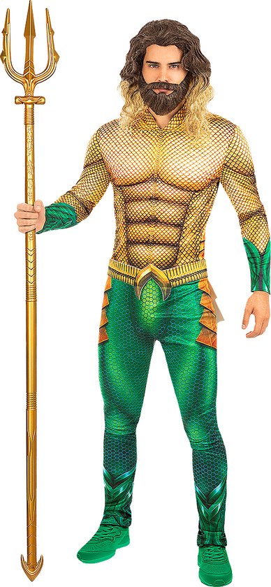 FUNIDELIA Aquaman kostuum voor mannen - Maat: S - Meerkleurig