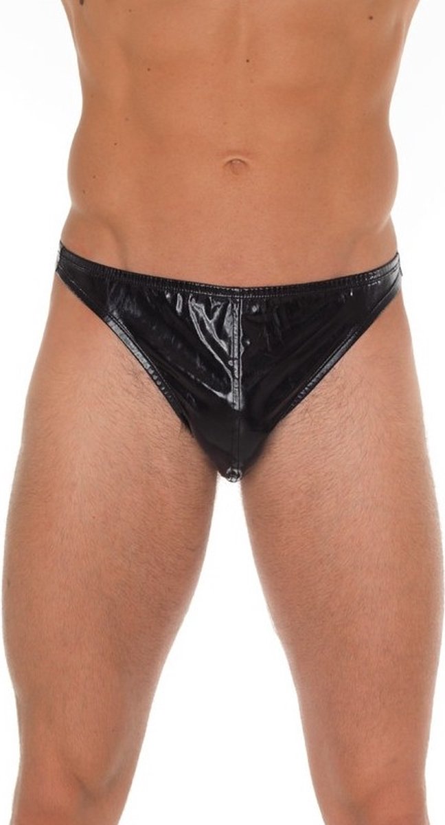 Goedkoopste Amorable - Mannen String - Zwart Met Rits - One Size - Sexy Mannen Ondergoed - Lingerie Mannen