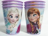Drinkbeker - Frozen -  lila - 260 ml - Disney - LG Imports - Voordeel Set 6 stuks