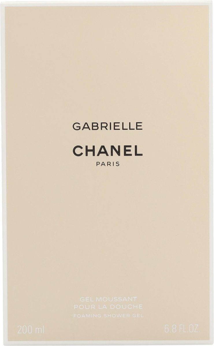 chanel gabrielle gel moussant pour la douche