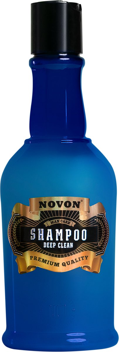THE PERFECT GIFT !! NOVON Men Care Shampoo 400ml - Hydrateerd - met aloe vera en vitamine B5 - cadeau voor hem
