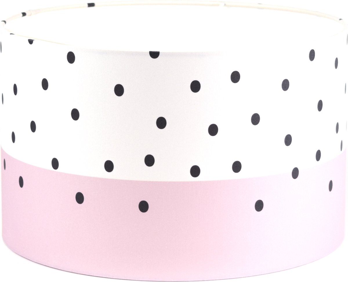 Bees and Bananas - Kinderkamer hanglamp - Stippen - Roze - Kinderlamp