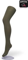 Bonnie Doon Opaque Comfort Panty 70 Denier Olijf Groen Dames maat 44/46 XXL - Extra brede Comfort Boord - Tekent Niet - Kleedt Mooi af - Mat Effect - Gladde Naden - Maximaal Draagc