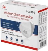 FFP2/KN95 MONDMASKER/MONDKAPJE per stuk luchtdicht verpakt (30 stuks)