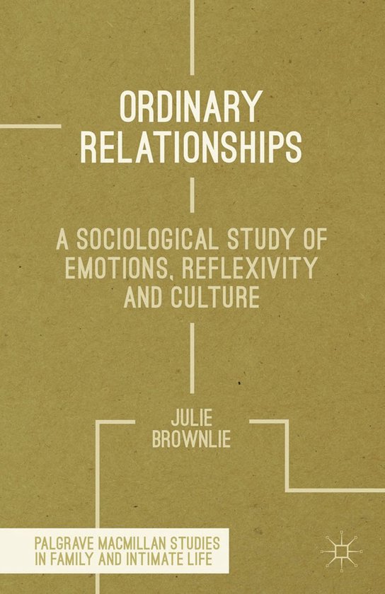 Palgrave Macmillan Studies in Family and Intimate Life Ordinary