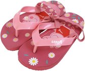 Roze teenslippers van Peppa Pig met bandje maat 22