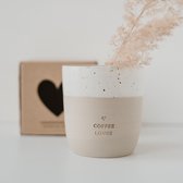 Koffie / Thee Mok - aardewerk - 300 ml - Coffee Lover