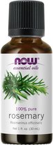 NOW Foods Rosemary Oil huile essentielle 30 ml Romarin Diffuseurs d'huiles essentielles