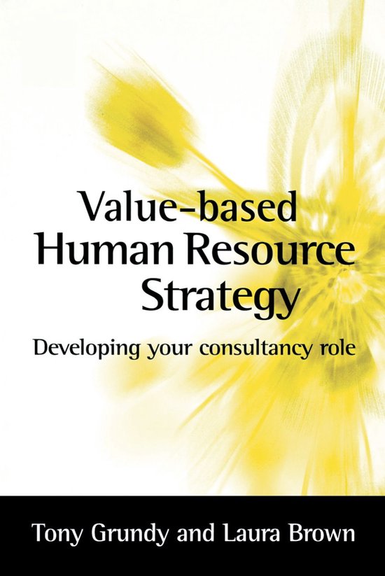 Value-Based Human Resource Strategy - cover