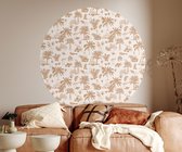 Behangcirkel 150cm Blooming birds oger - Wallz