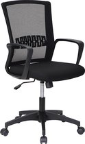 Douxlife DL-OC03 Bureaustoel- draaistoel - managersstoel - 360° bureaudraaistoel - verstelbare - met lendensteun en kantelfunctie -zwart