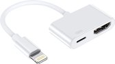 HDMI omvormer | Lightning naar HDMI | Wit | Allteq