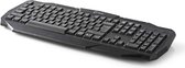 Nedis GKBD100BKUS Bedraad Gamingtoetsenbord Usb 2.0 Amerikaanse Internationale Indeling Zwart