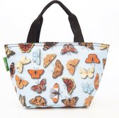 Eco Chic - Cool Lunch Bag _ small - C37BU - Blue - Wild Butterflies