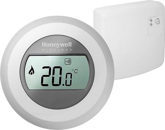 Honeywell Round Wireless On Off - Thermostat d'ambiance sans fil | bol