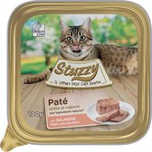 Stuzzy Zalm - Kat - Natvoer - 32 x 100 gr